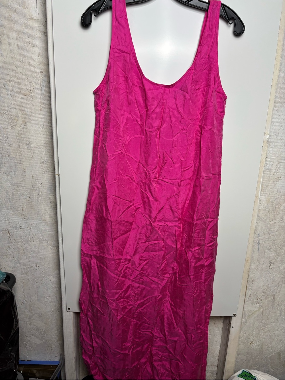 J. Crew Scoopneck cupro-blend slip dress BR473